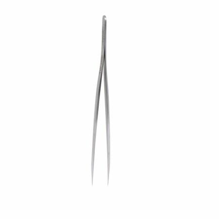Amscope High Precision 4 1/4 in. Straight Fine Point Tweezers TW-056-10PK